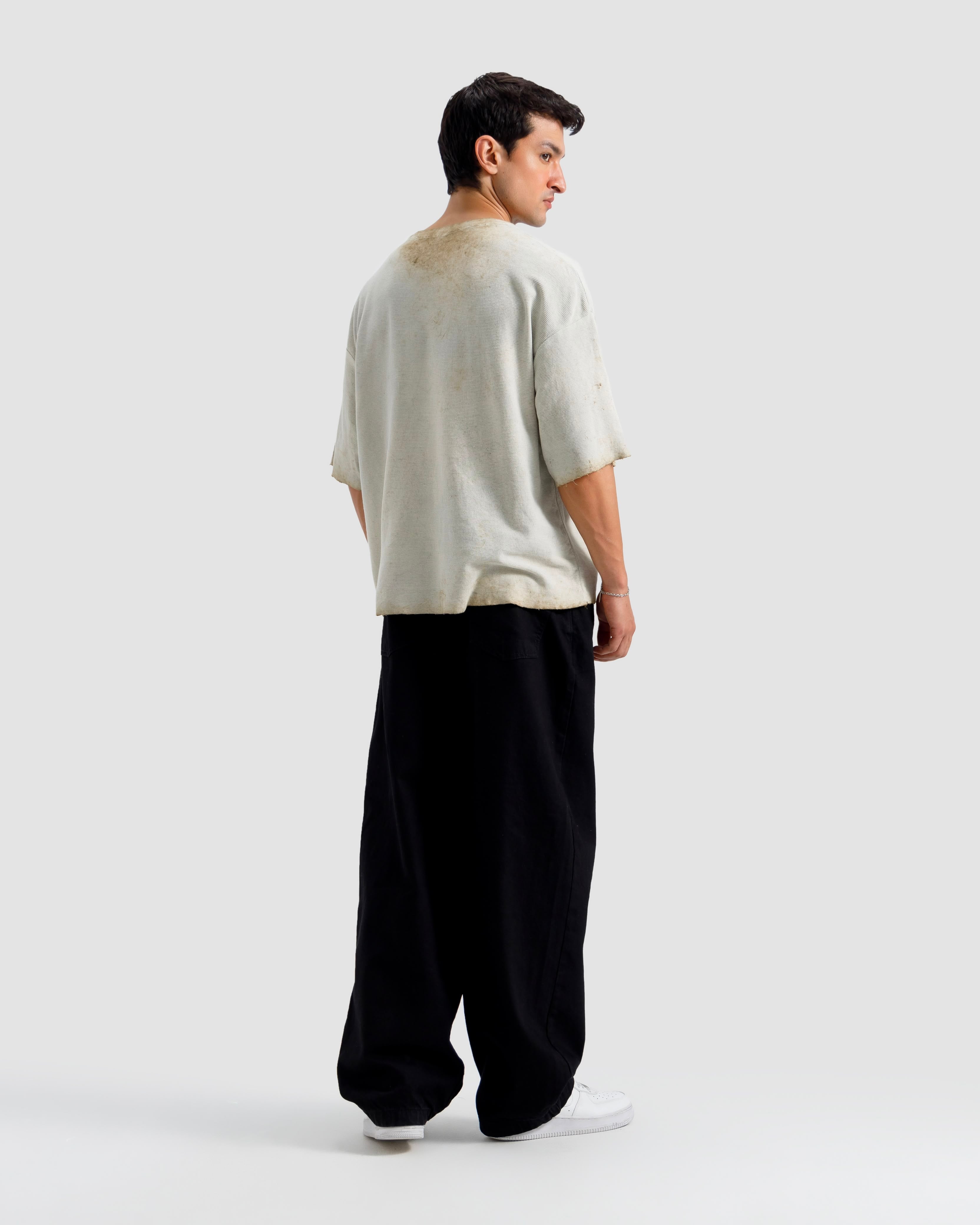 Washed Knit Lost Identity Tshirt