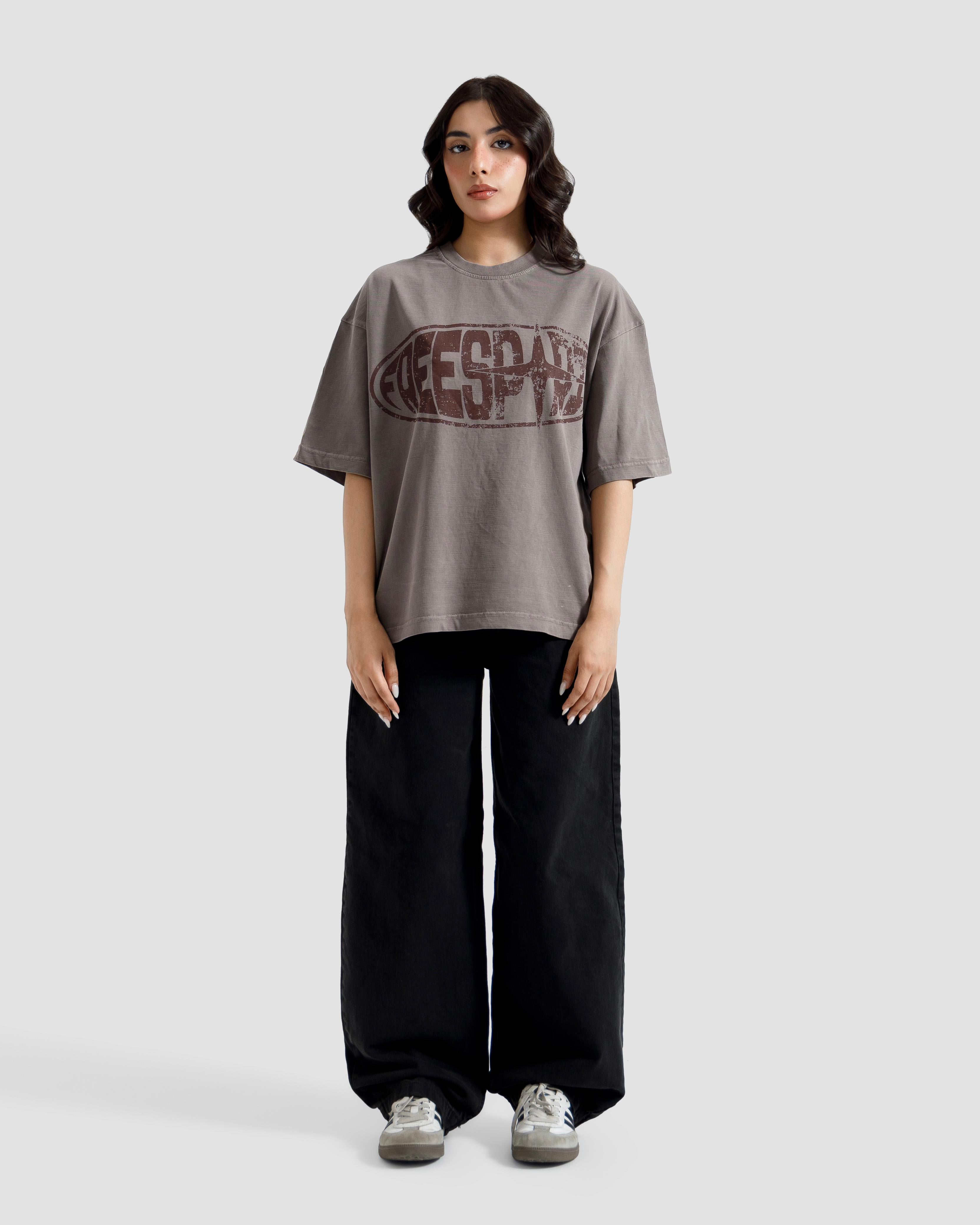 Washed Printed Tshirt