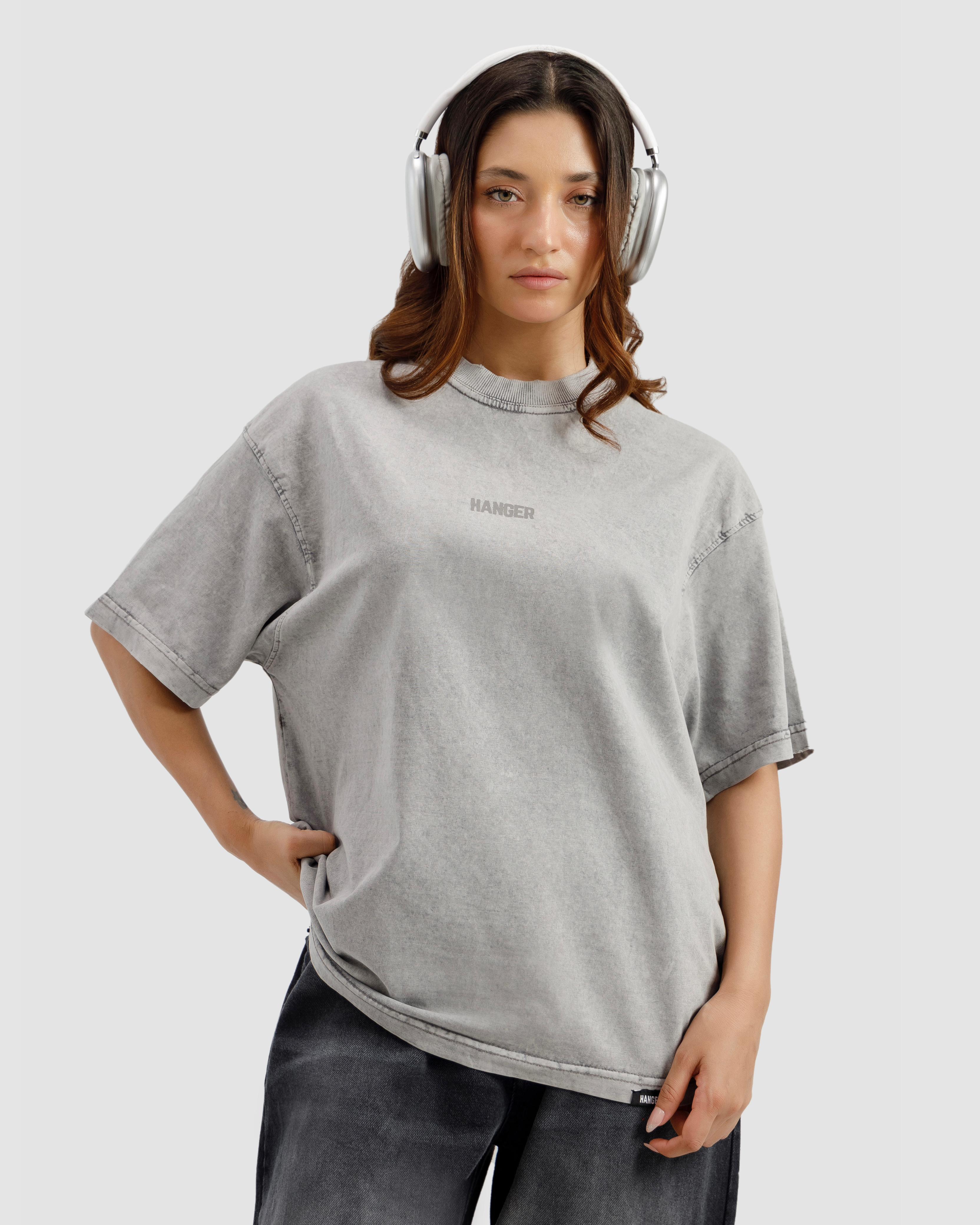 Washed Grey Essential Tshirt