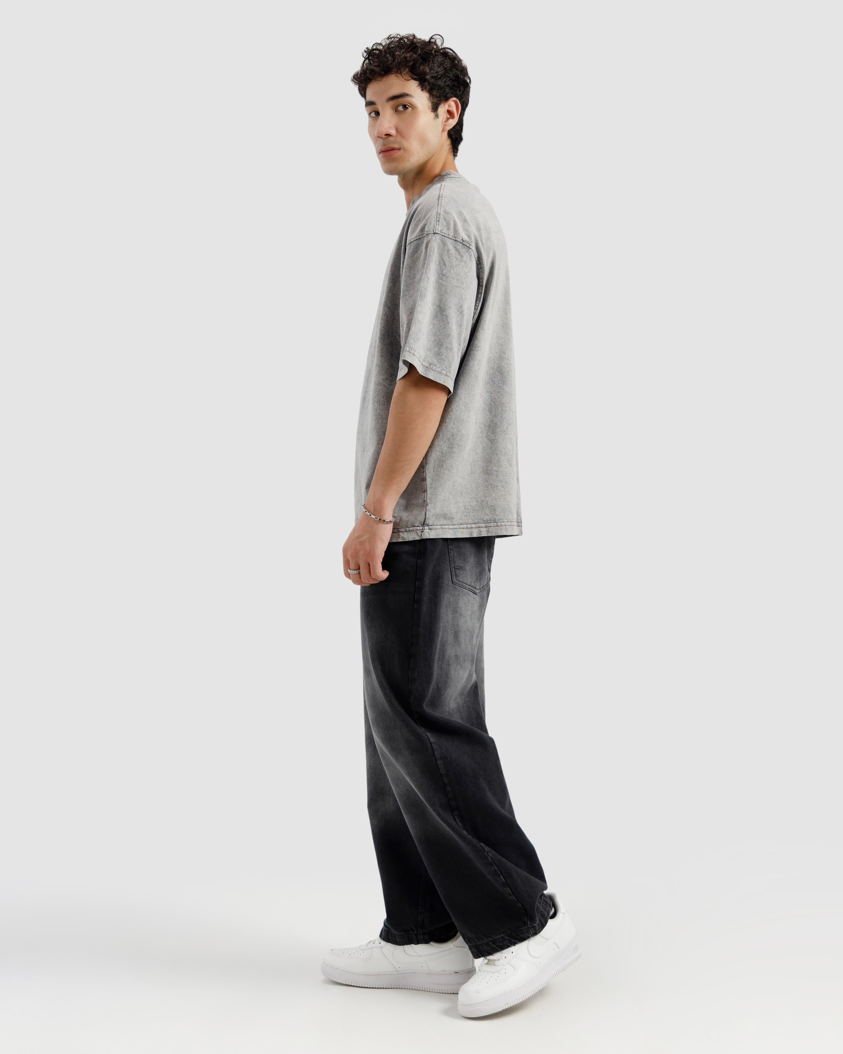 Washed Grey Essential Tshirt