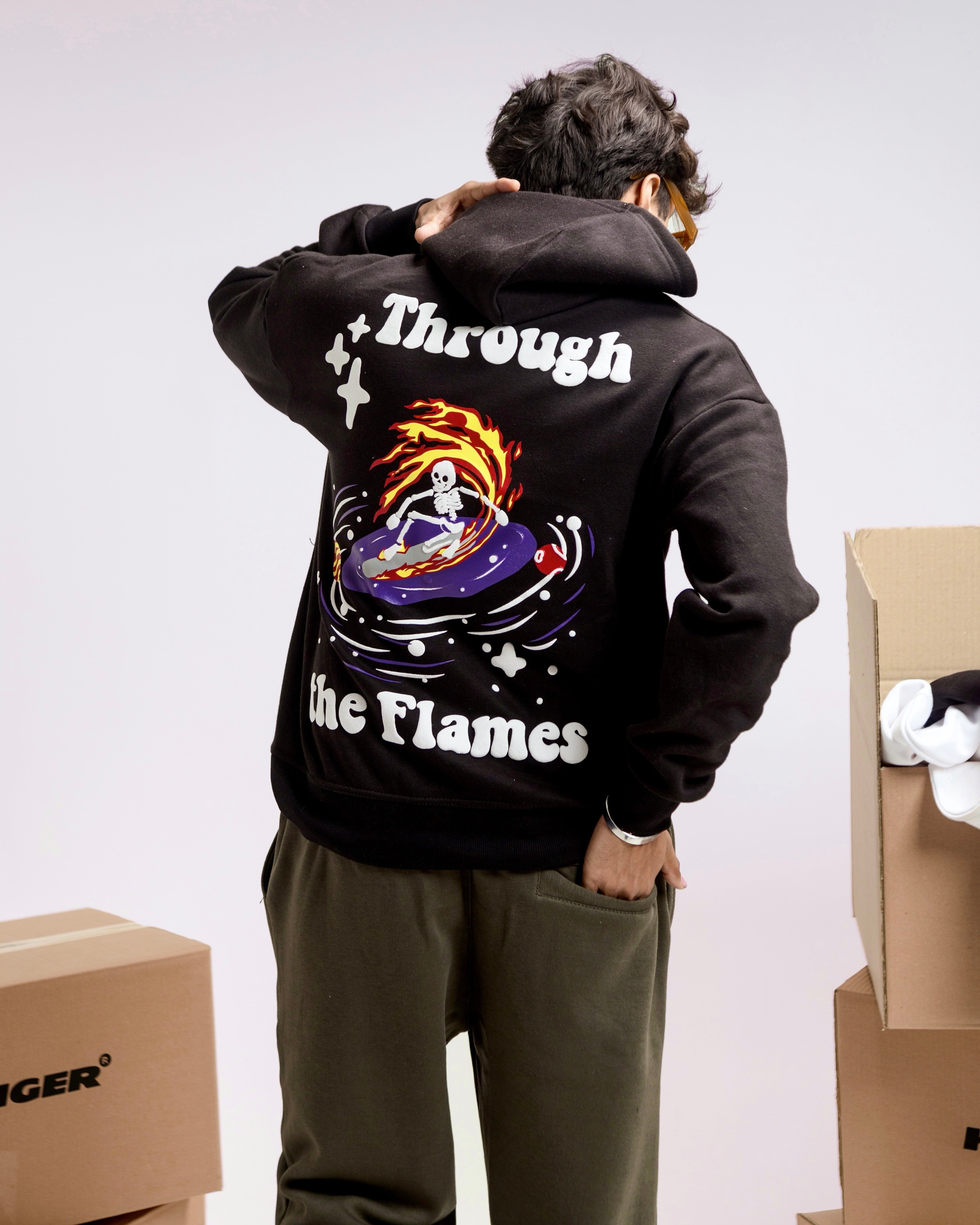 Through The Flames Hoodie
