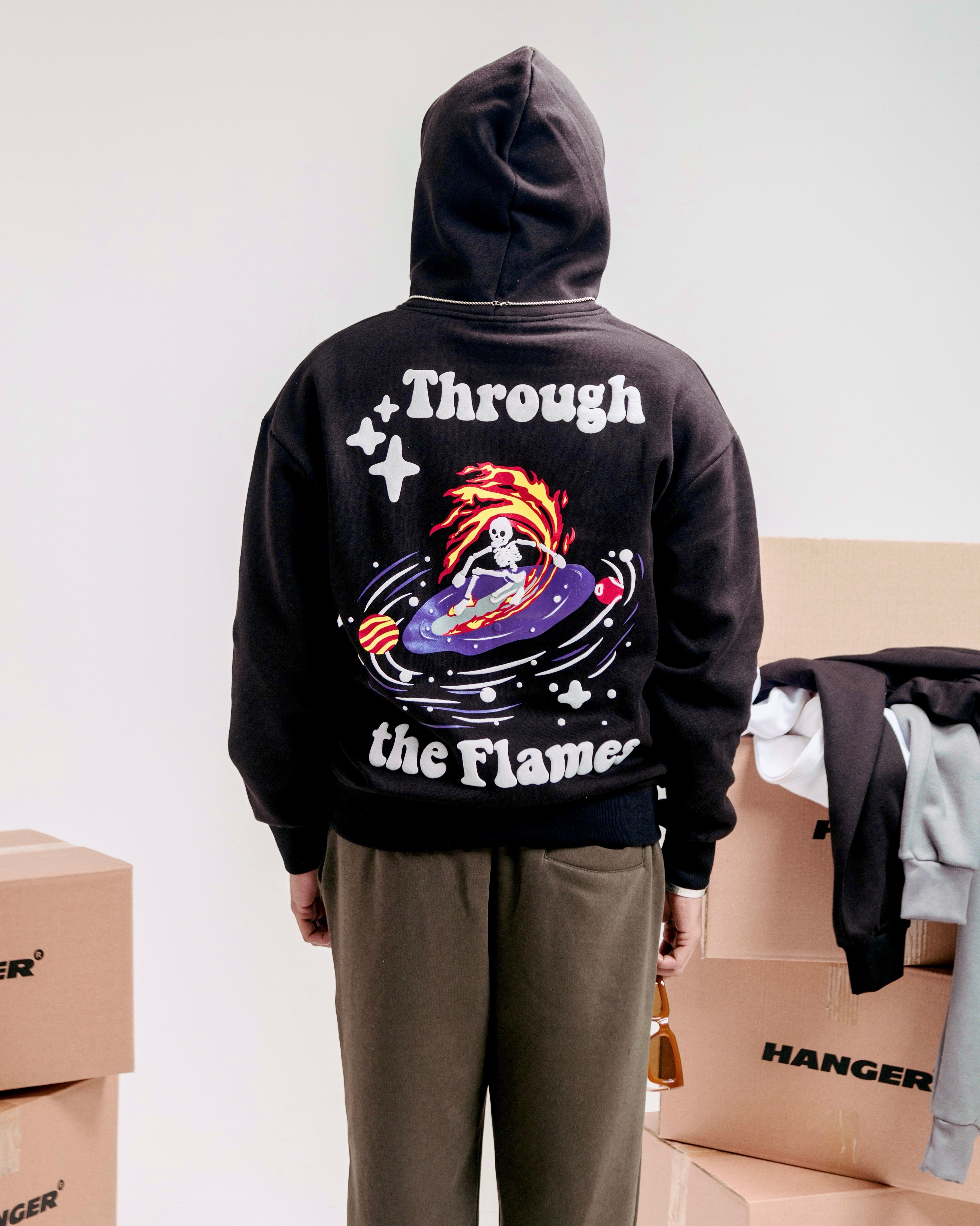 Through The Flames Hoodie