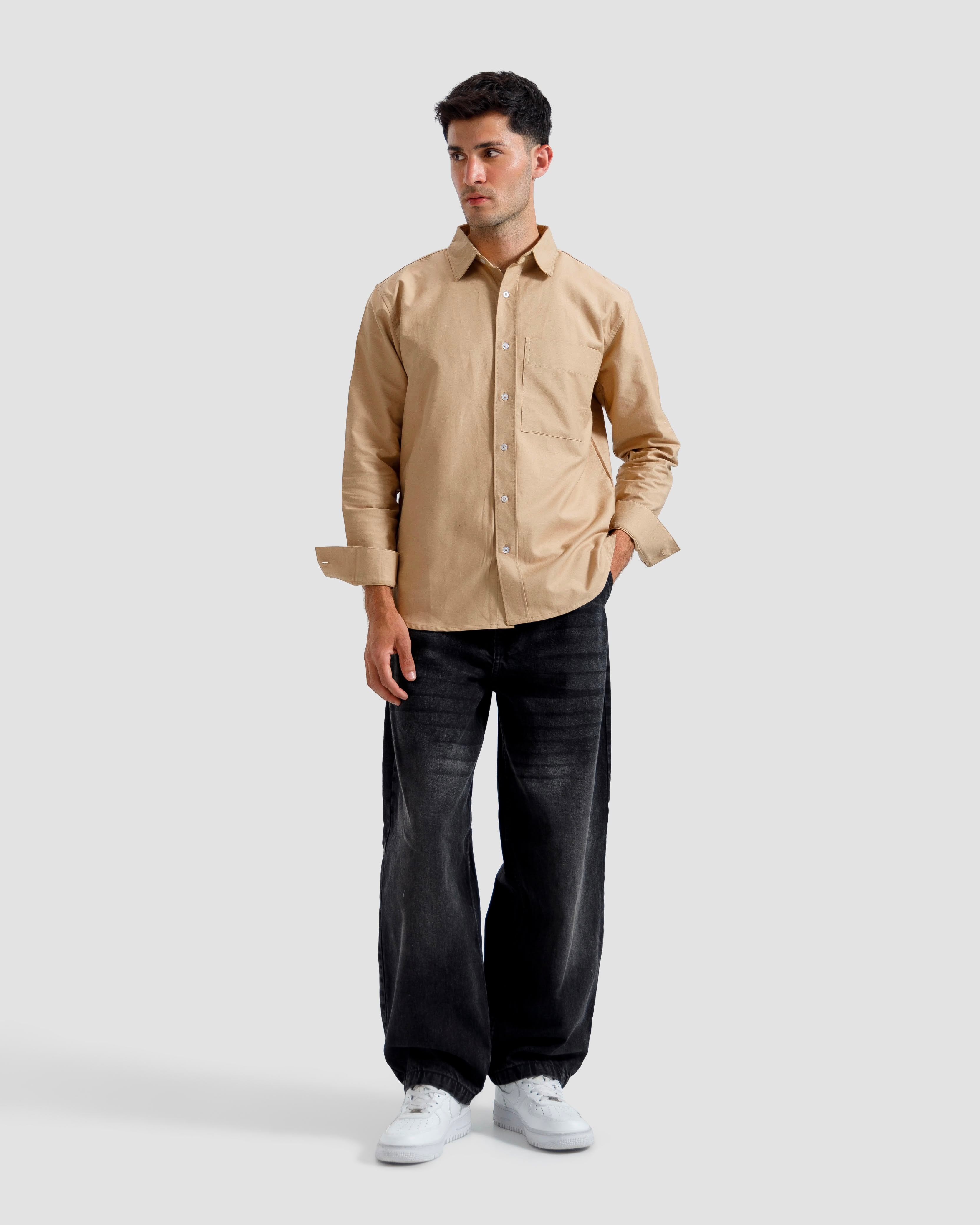 Basic Relaxed Oxford Shirt