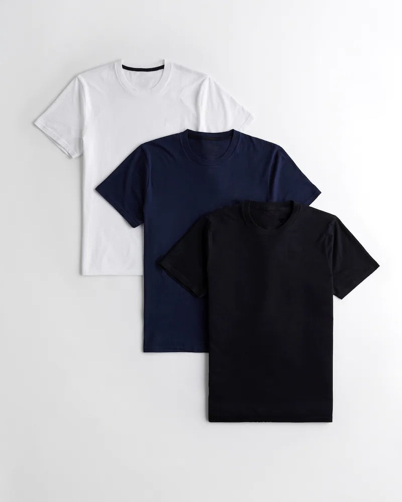 Pack Of Three Basic Tees