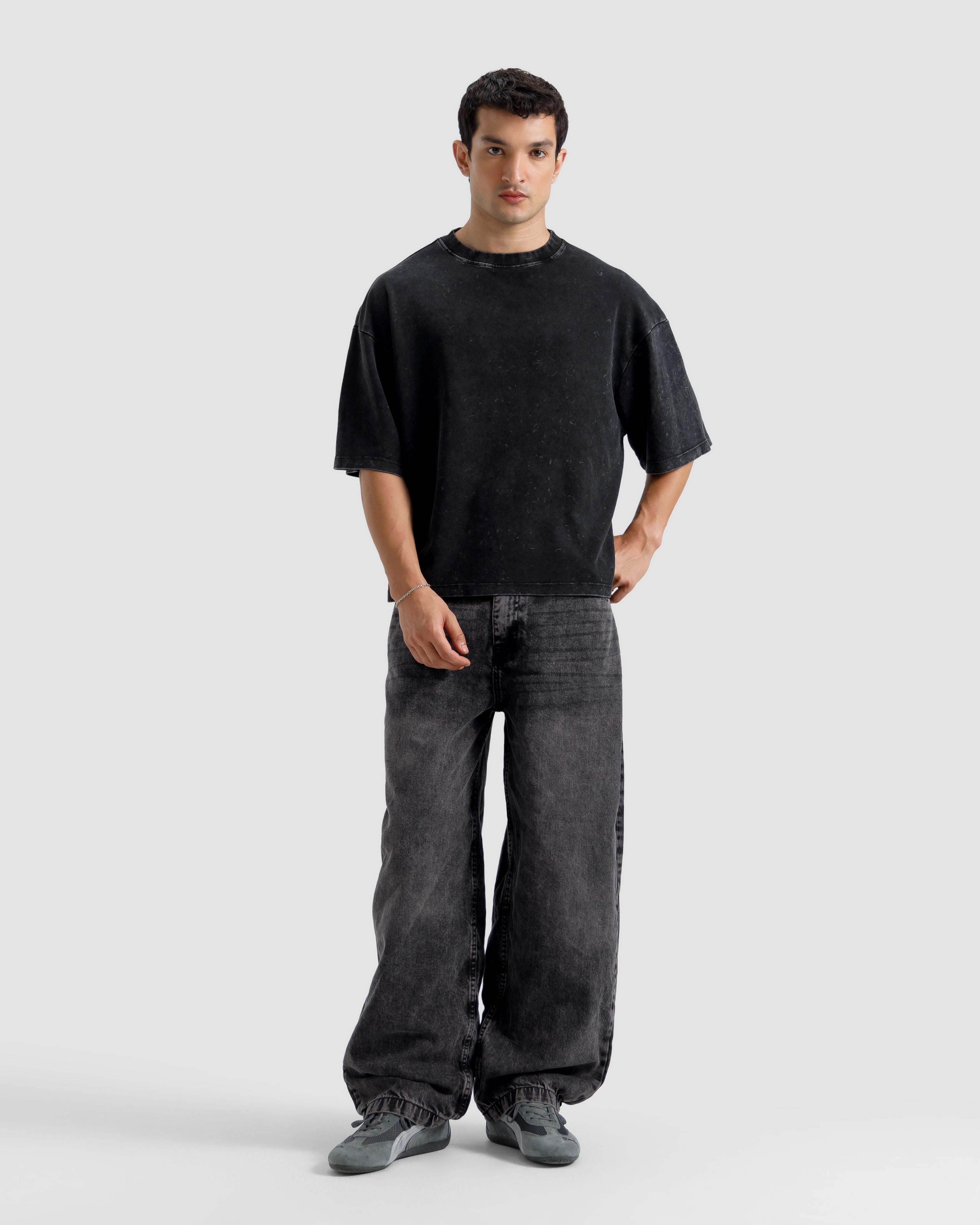 Washed Interlock Essential Tshirt
