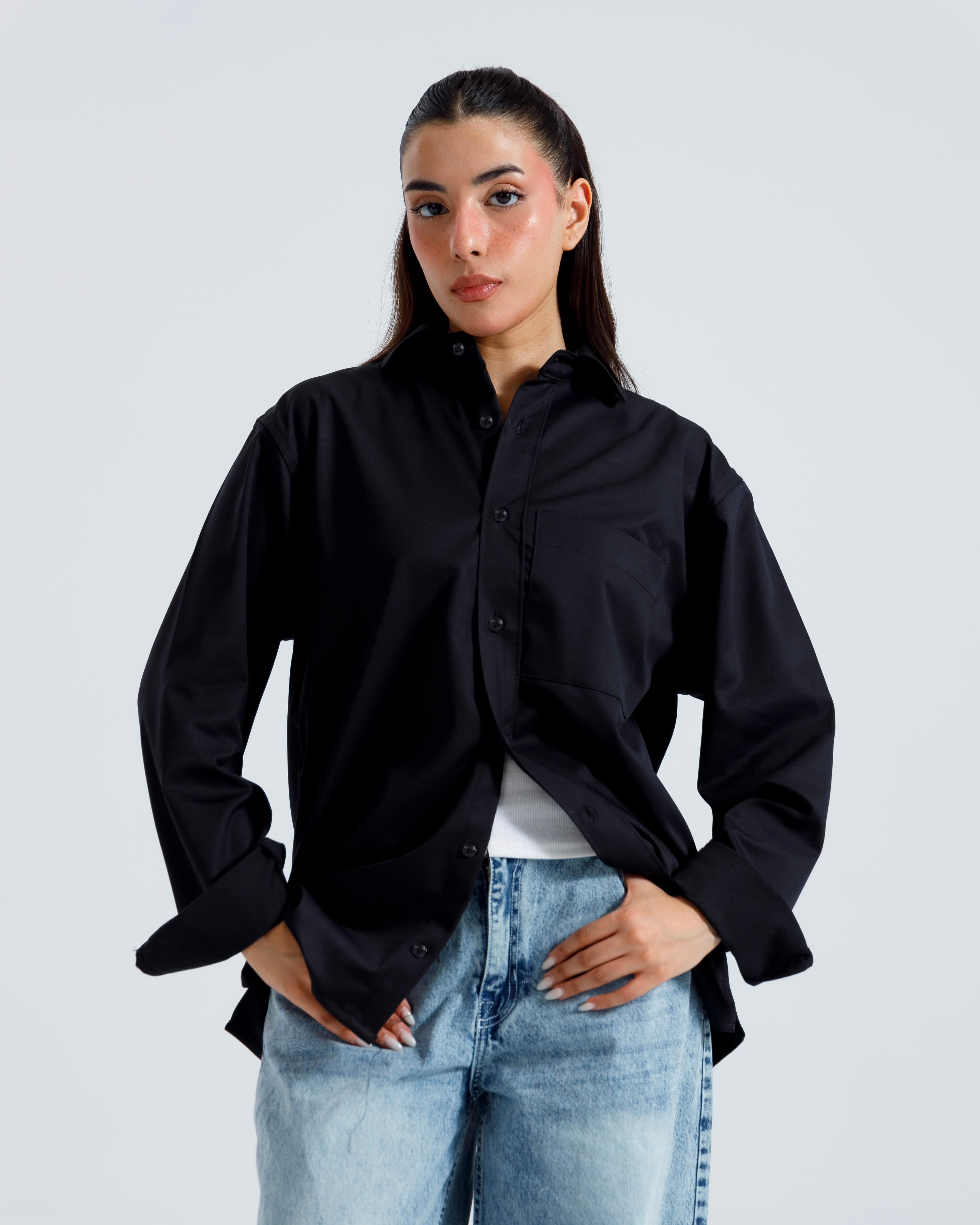 Basic Relaxed Oxford Shirt