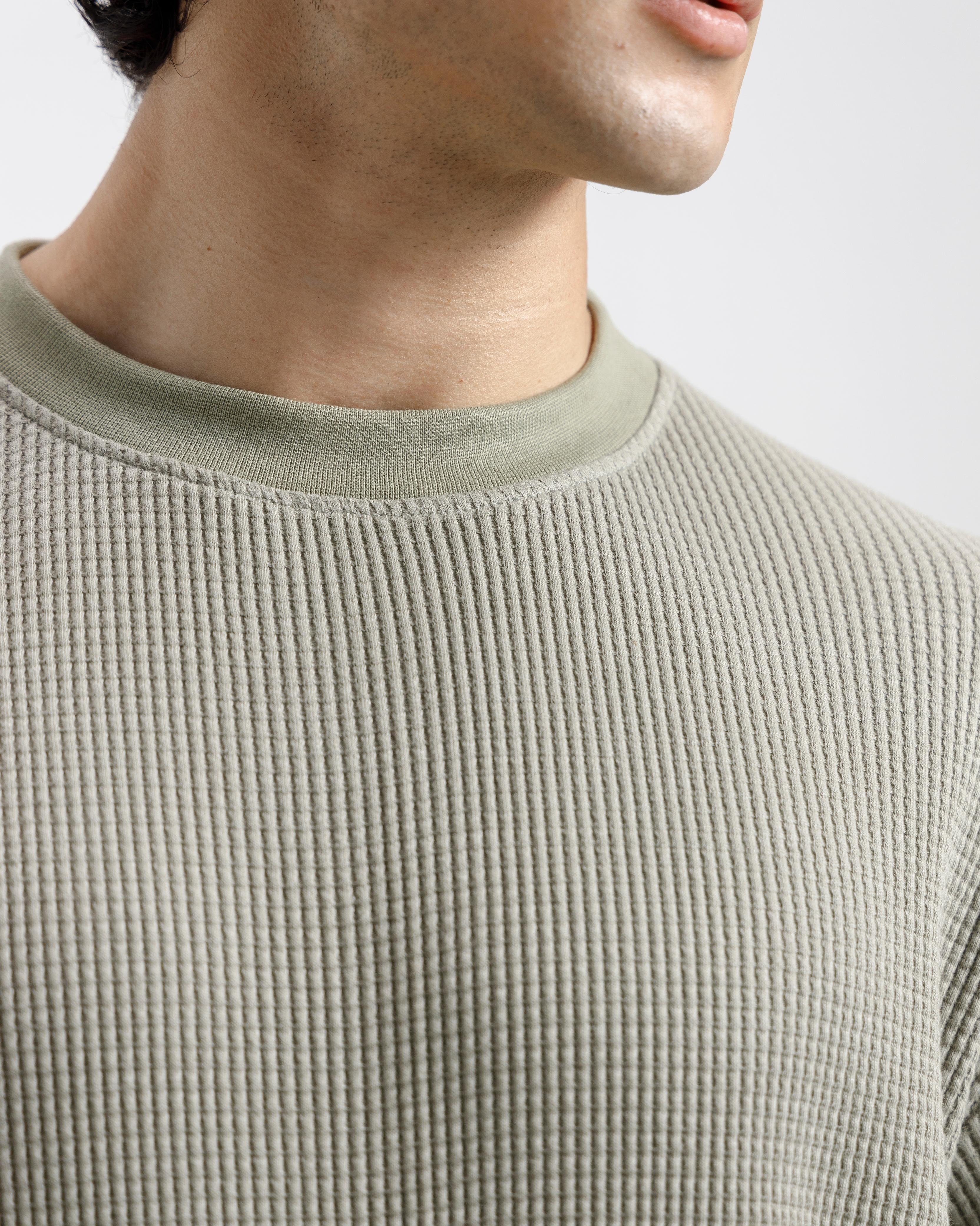 Waffle Knit Essential Tshirt