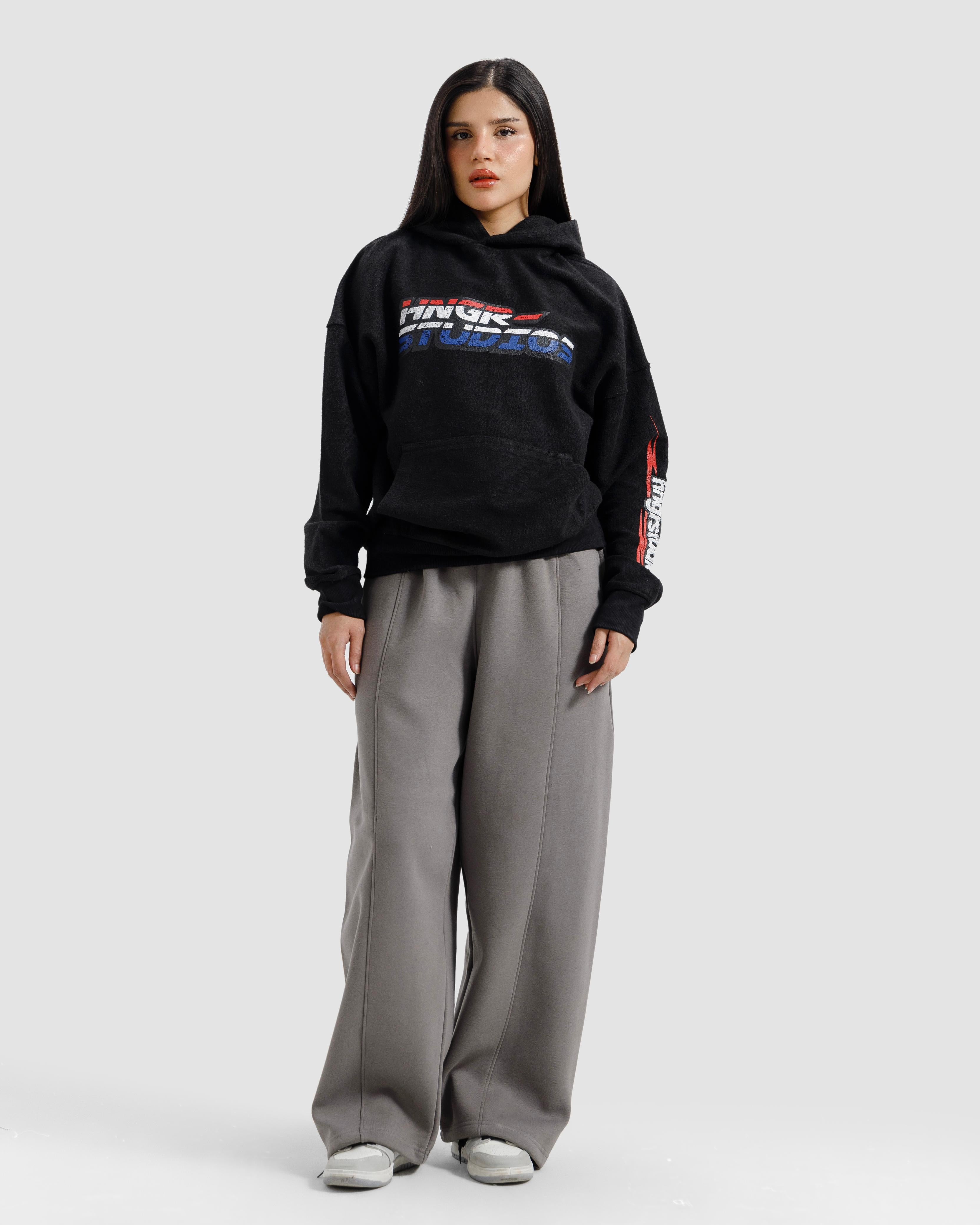 Washed Reverse Detail Hngr Studios Hoodie