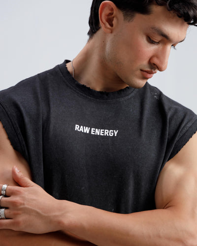 Washed Raw Energy Sleeveless Tshirt