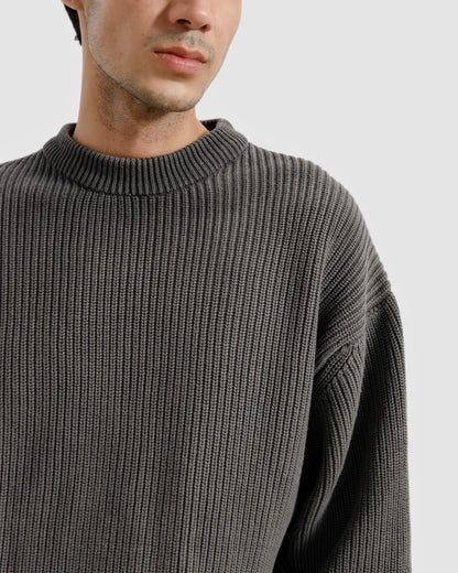 Washed Knitted Sweater