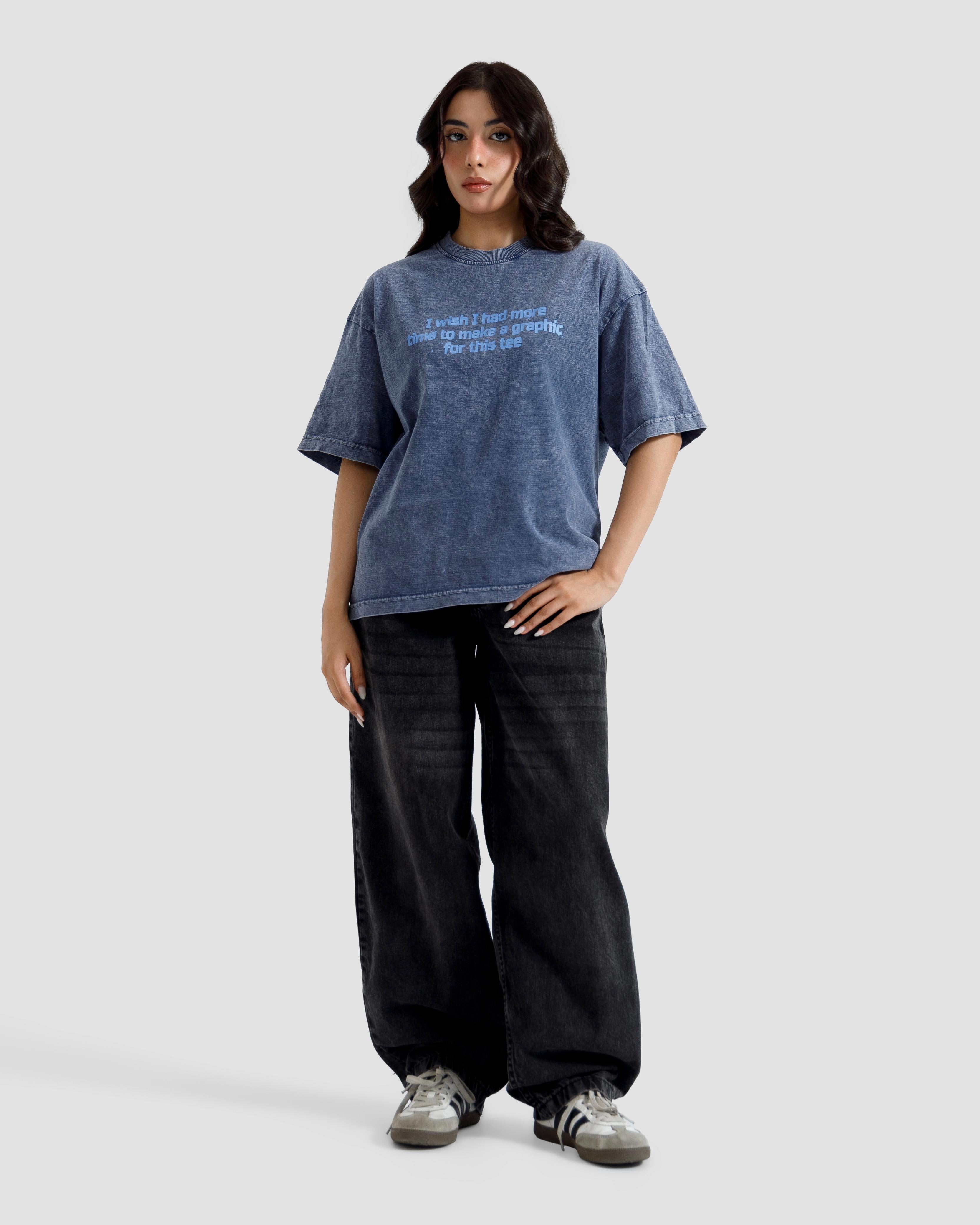 Washed Printed Tshirt