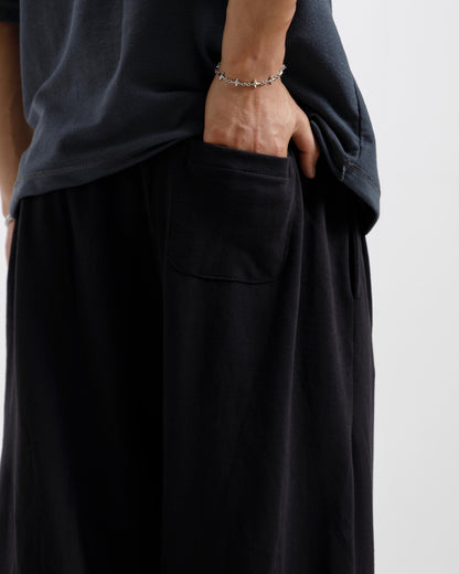 Straight-Leg Baggy Trousers