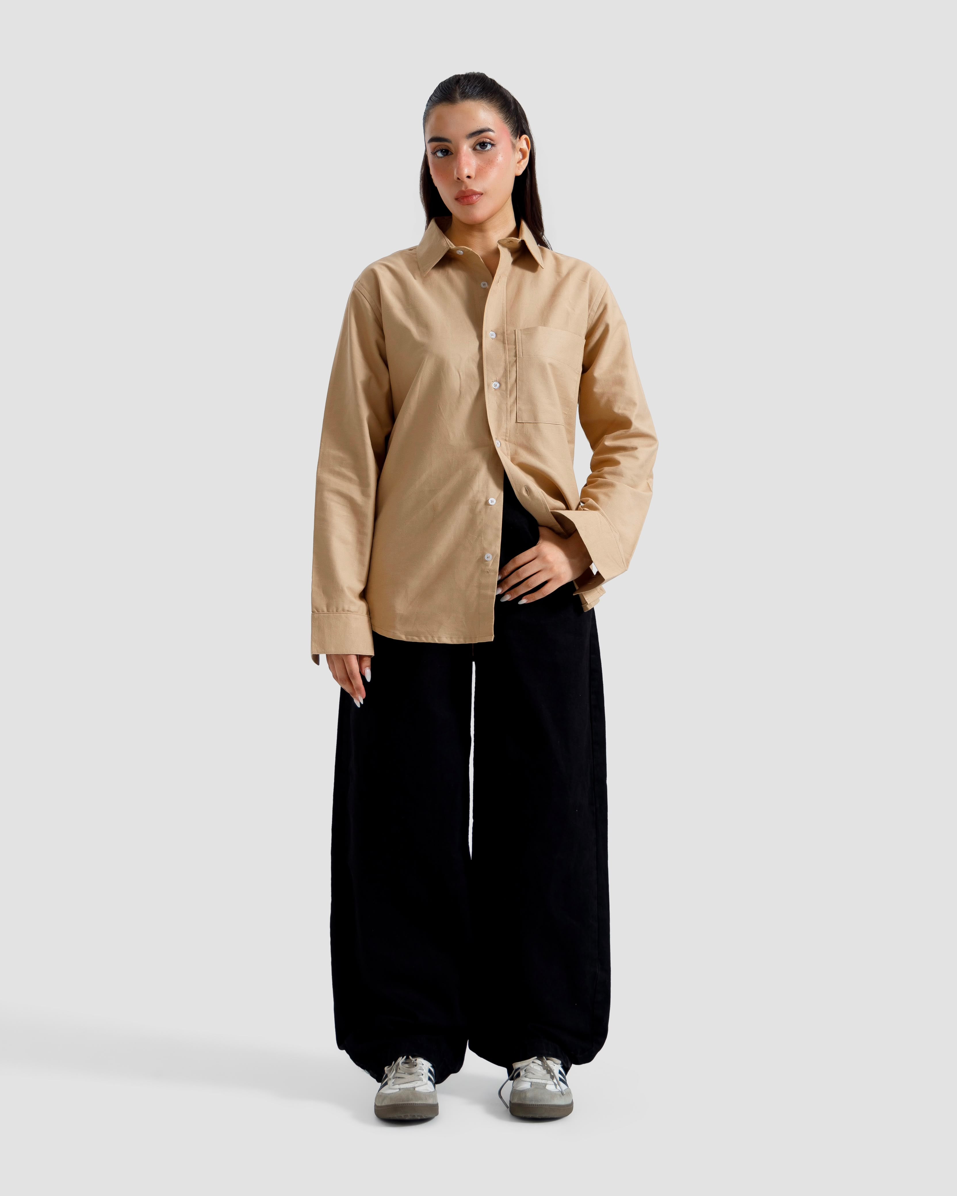 Basic Relaxed Oxford Shirt
