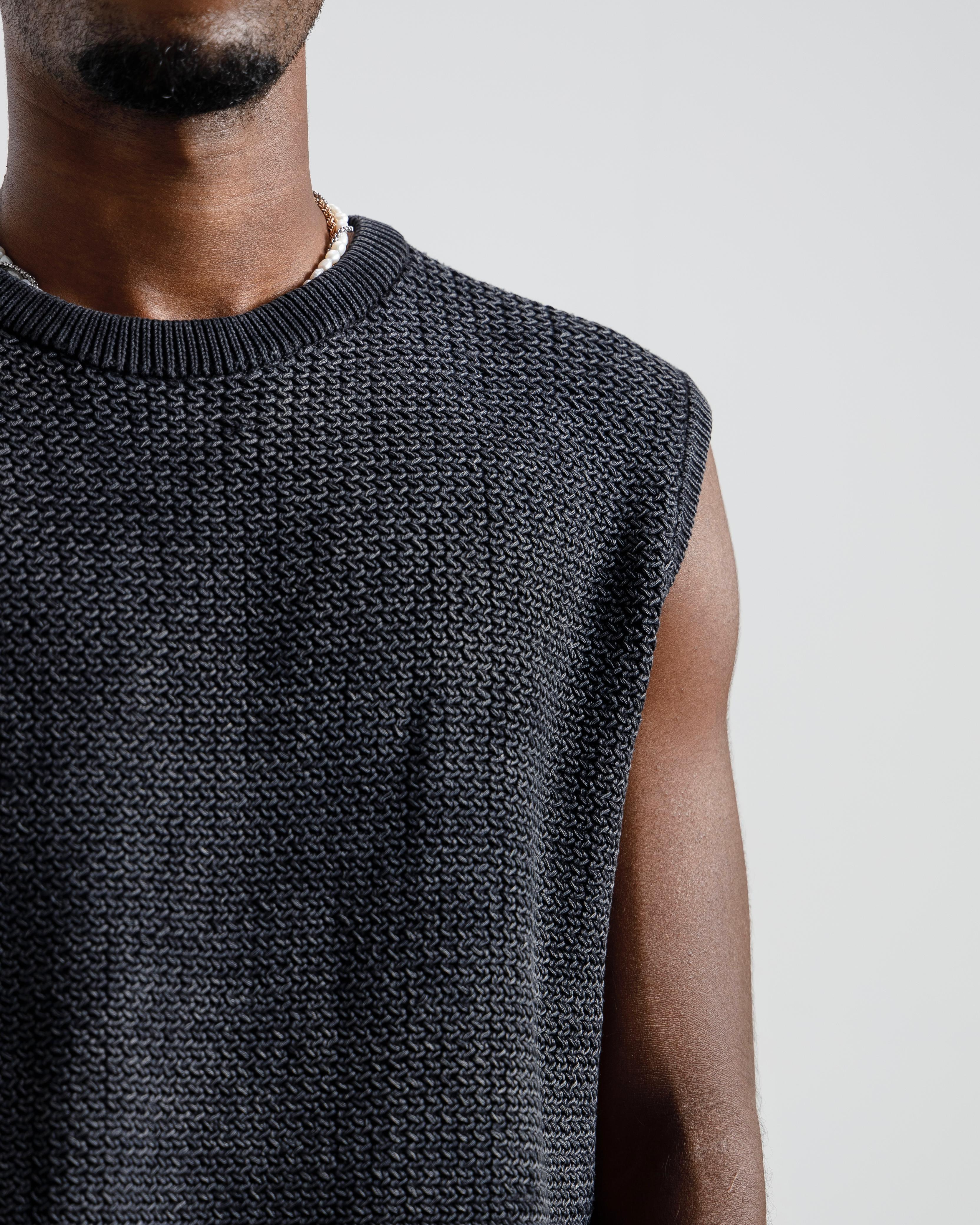 Washed Knit Vest