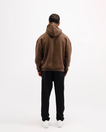 Brown Essential Hoodie