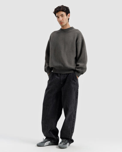 Washed Knitted Sweater
