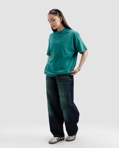 Washed Green Essential Tshirt