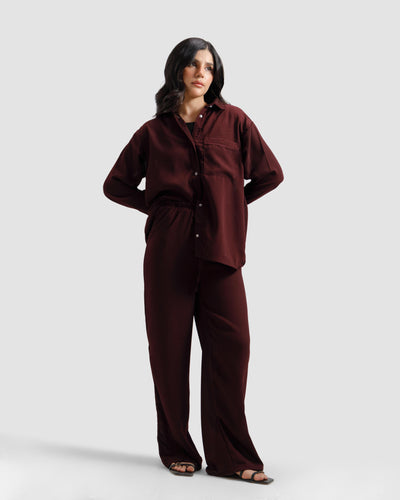 Creased Effect Co-Ord Set