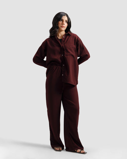 Creased Effect Co-Ord Set