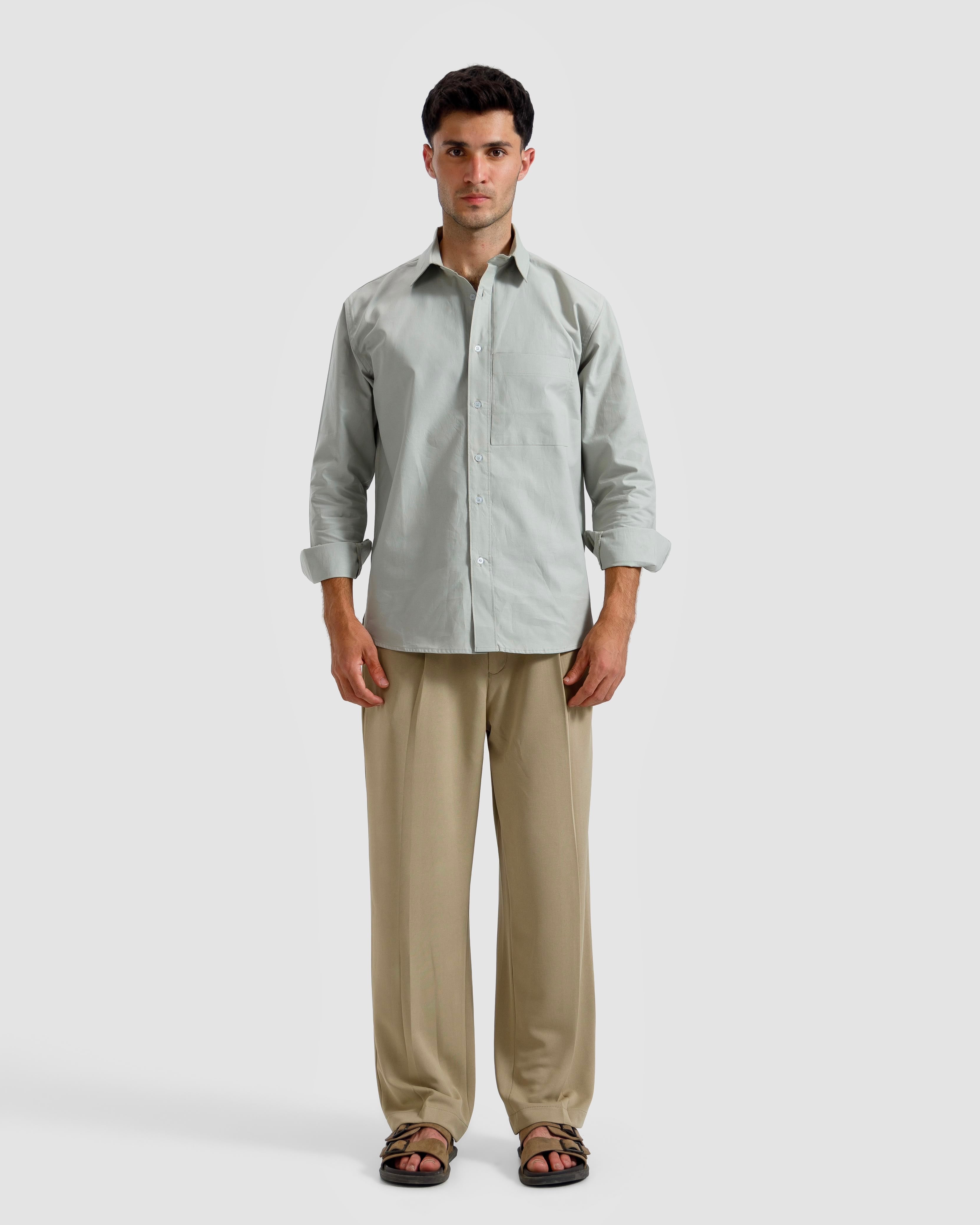 Basic Relaxed Oxford Shirt