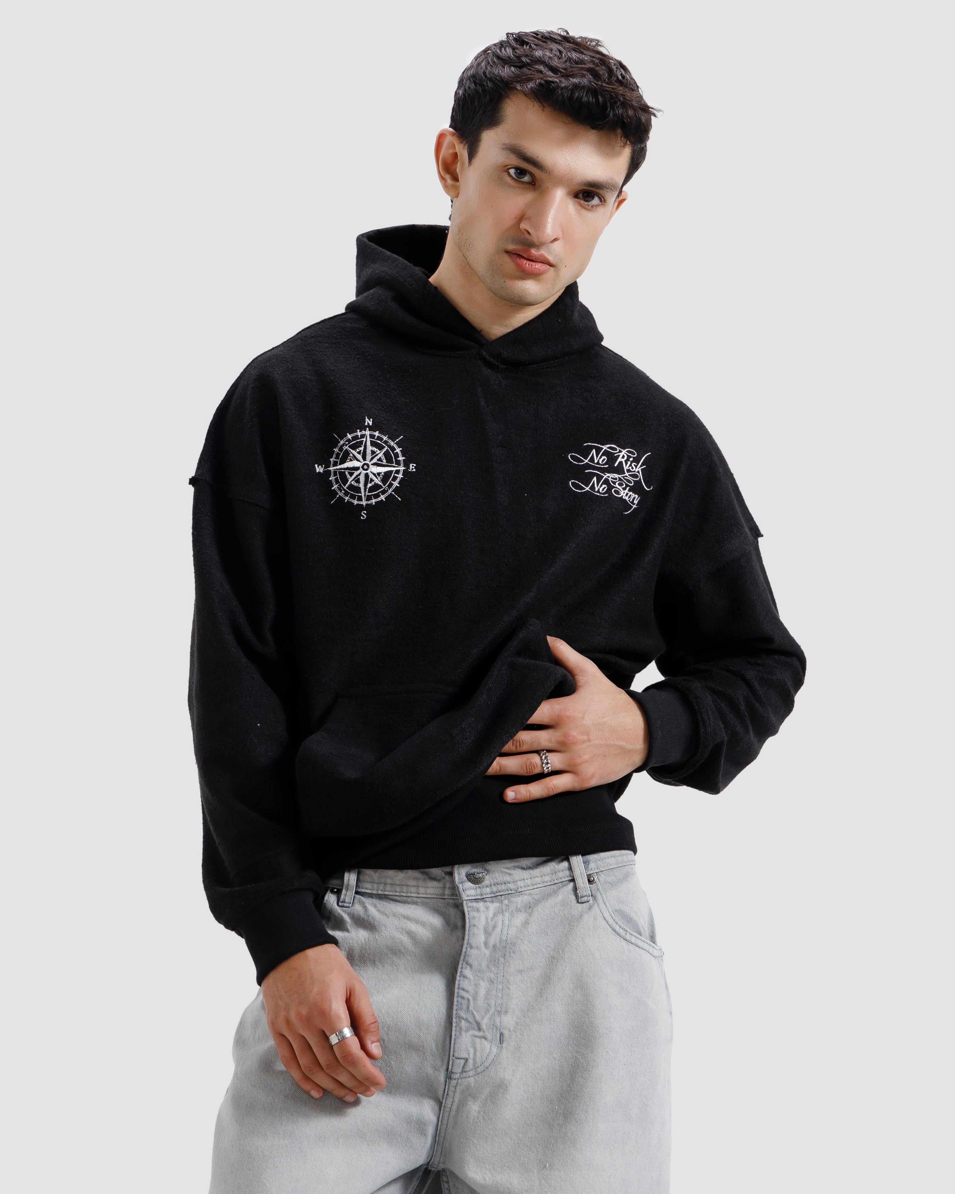 Reverse Detail No Risk No Story Hoodie