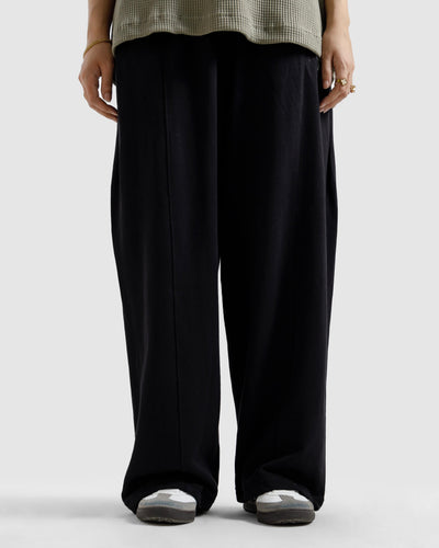 Straight-Leg Baggy Trousers