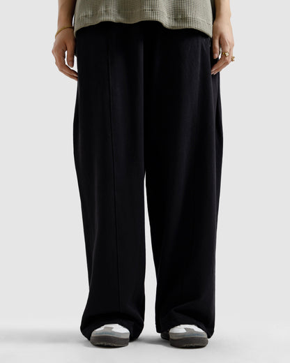 Straight-Leg Baggy Trousers