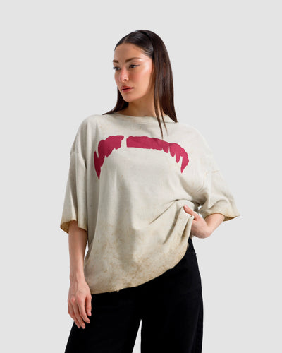 Washed Knit Lost Identity Tshirt