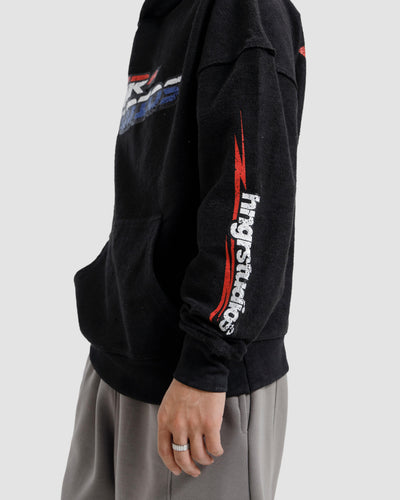 Washed Reverse Detail Hngr Studios Hoodie