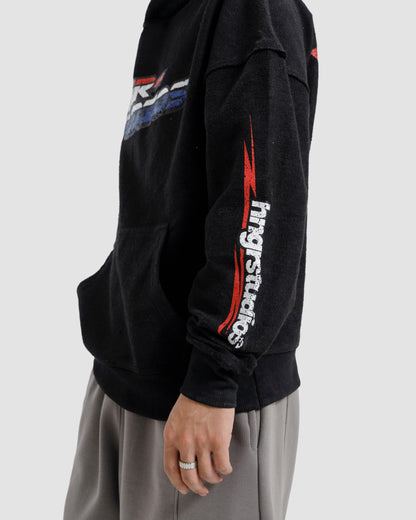 Washed Reverse Detail Hngr Studios Hoodie