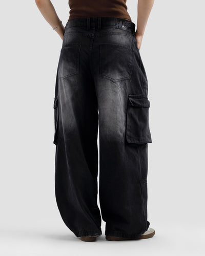 Detailed Cargo Jeans
