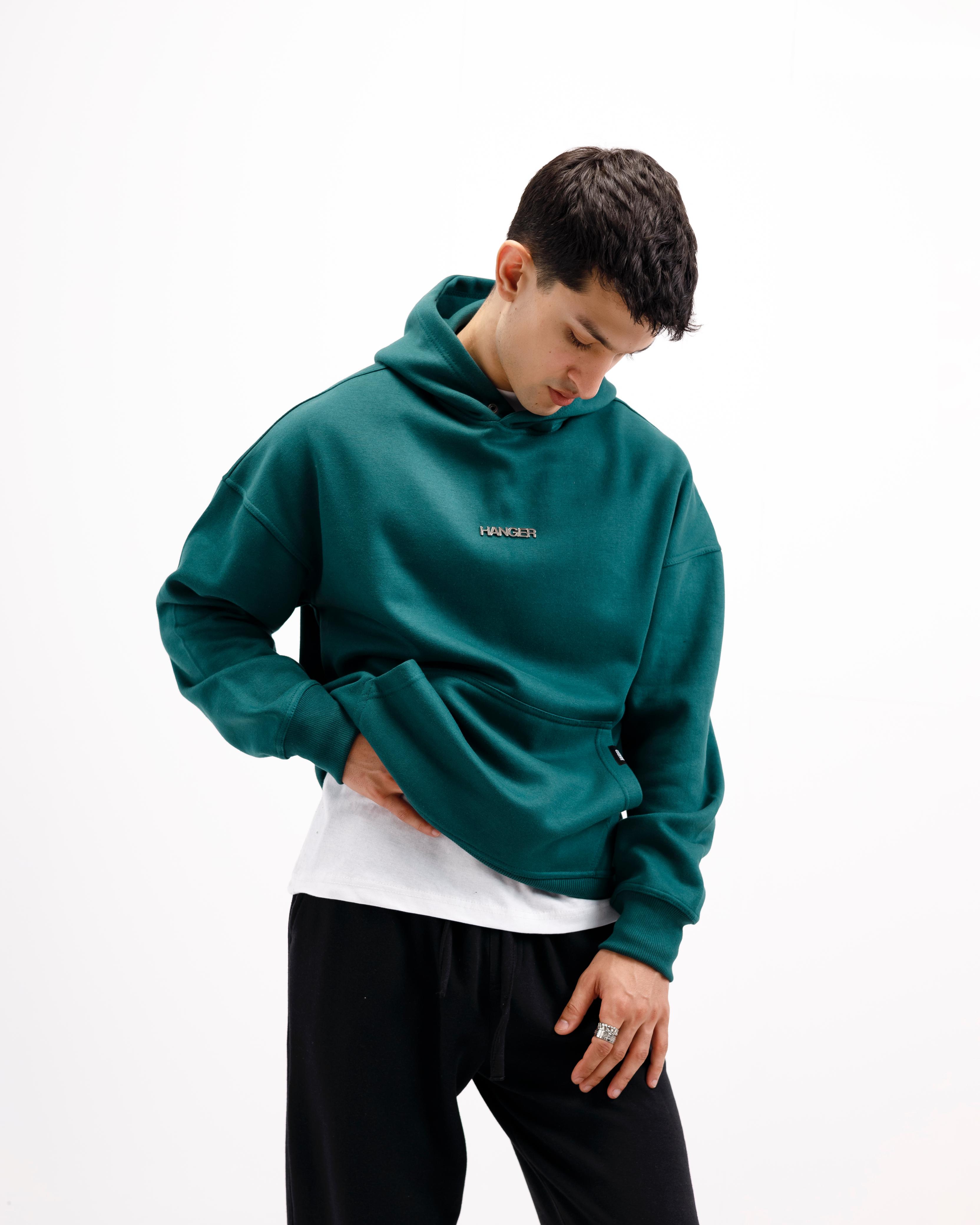 Racing Green Essential Hoodie