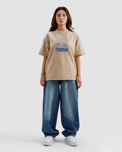 Reverse Detail Peace Tshirt