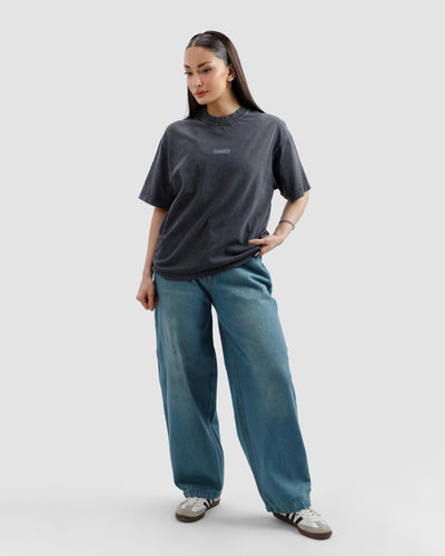 Washed Dark Grey Essential Tshirt