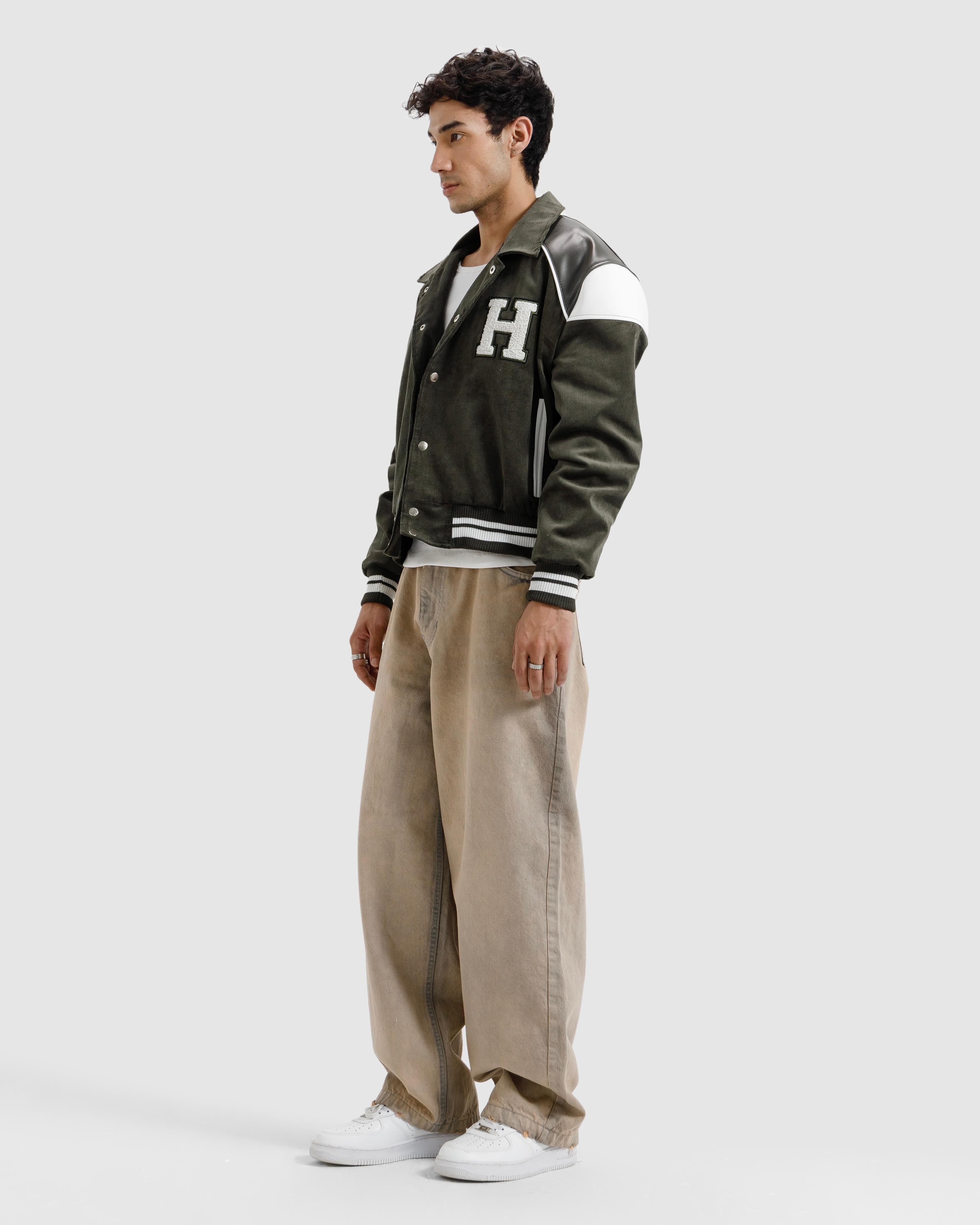 Corduroy Varsity Jacket