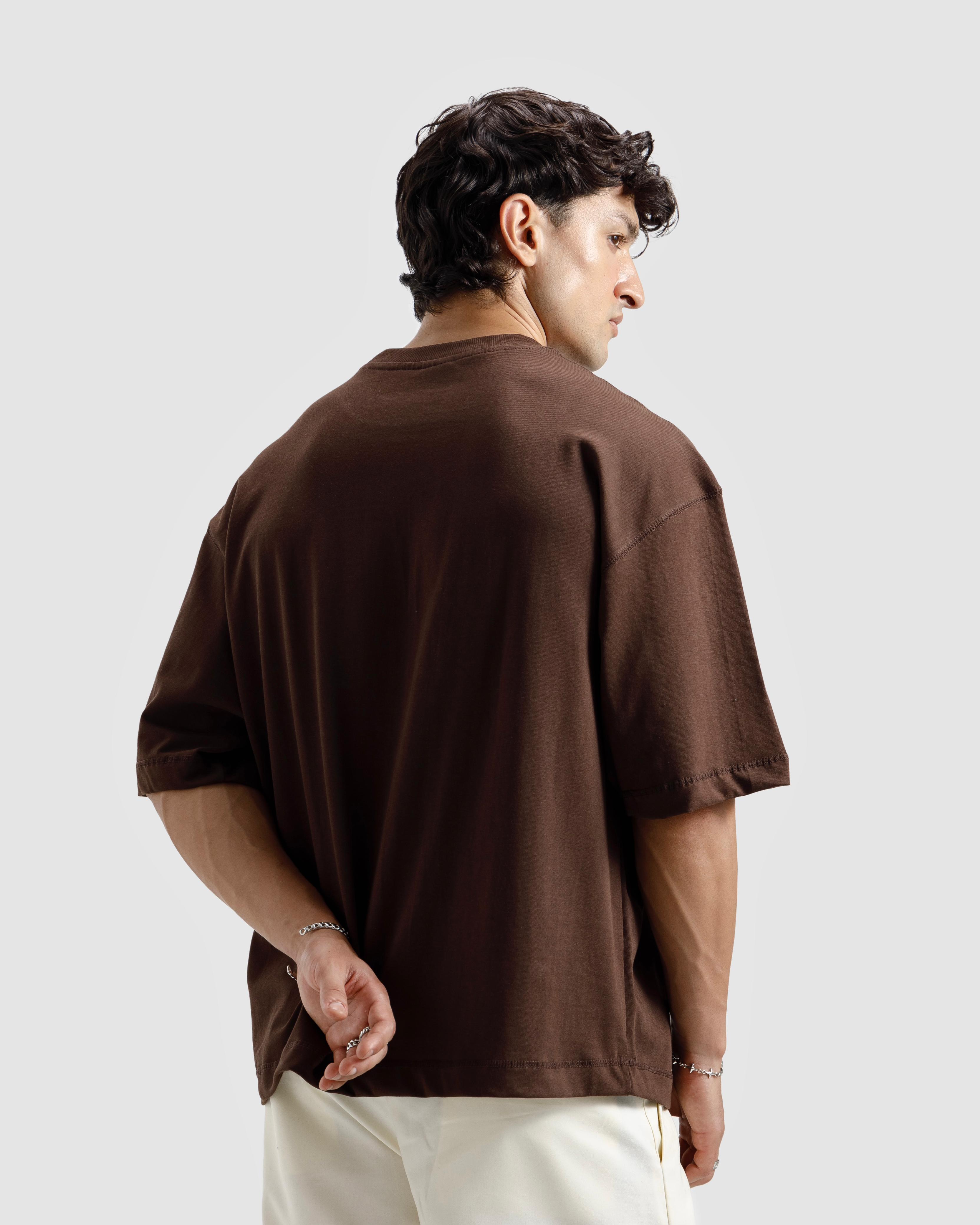 Boxy Seam Detail Basic Essential