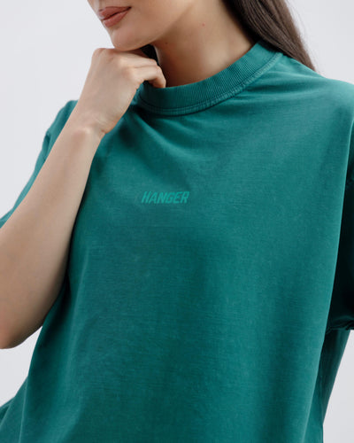 Washed Green Essential Tshirt