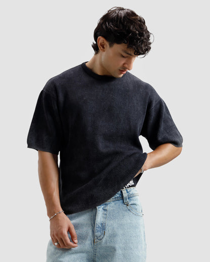 Washed Knit Basic Essential