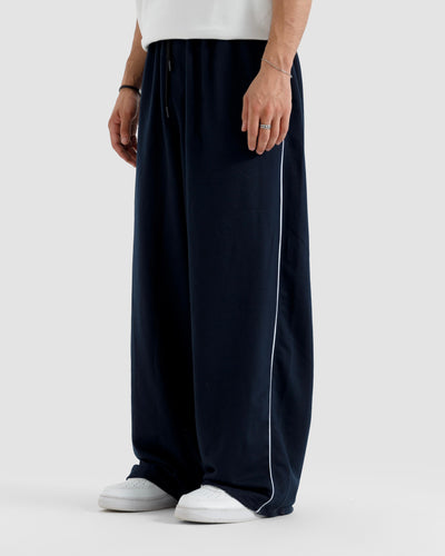 Baggy Fit Trouser With Piping Detail