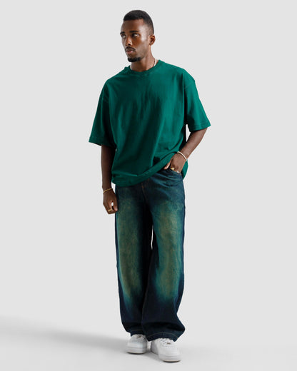 Boxy Seam Detail Basic Essential