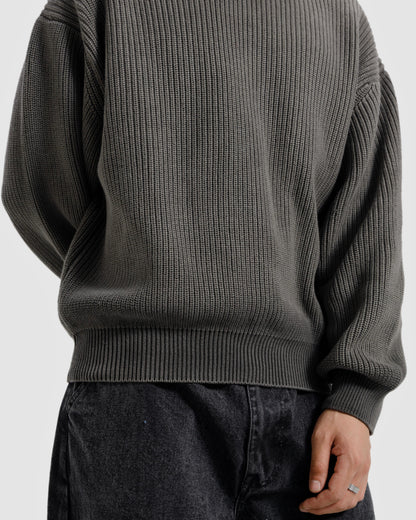 Washed Knitted Sweater