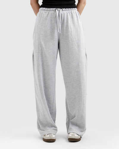 Straight-Leg Baggy Trousers