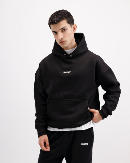 Black Essential Hoodie