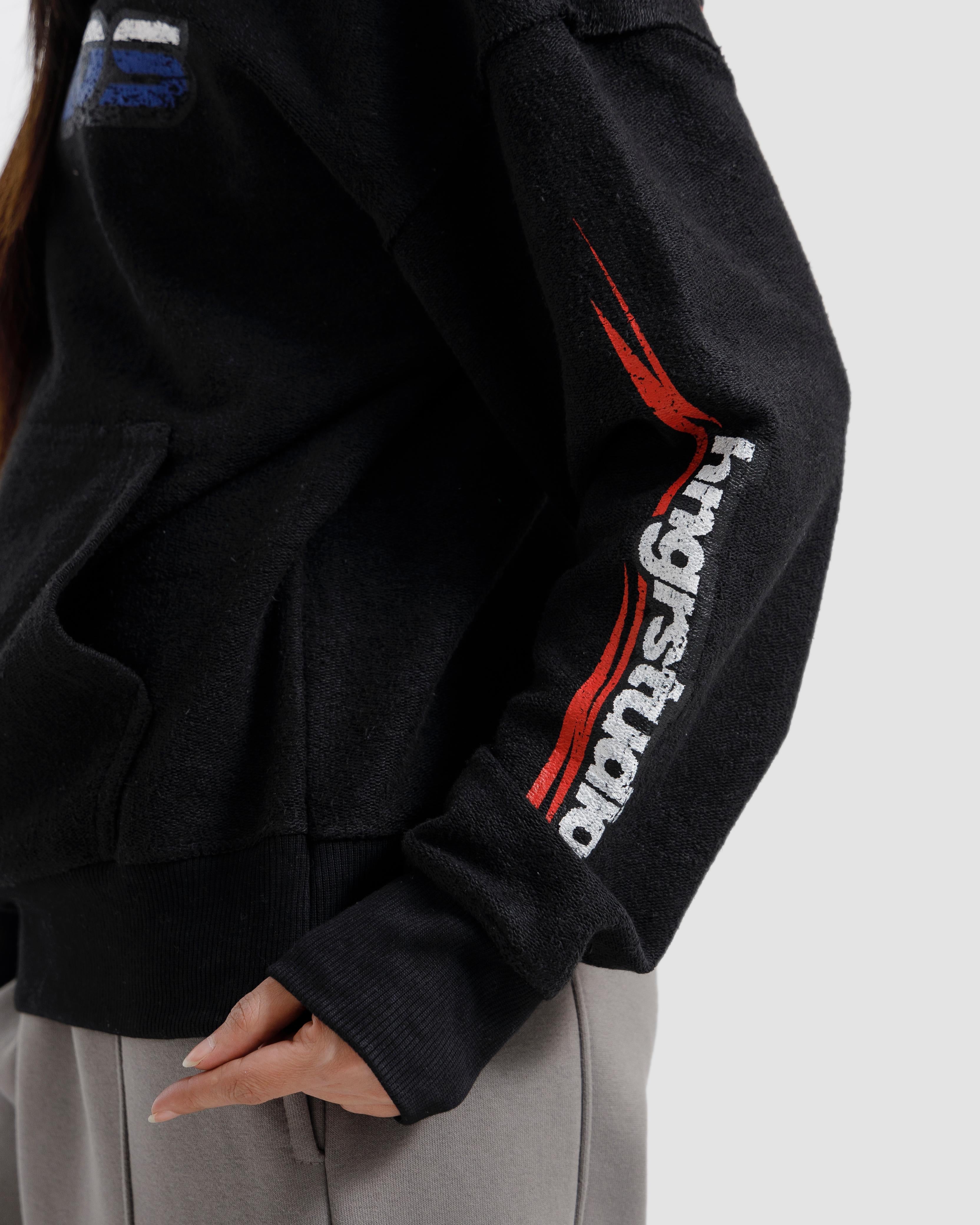 Washed Reverse Detail Hngr Studios Hoodie