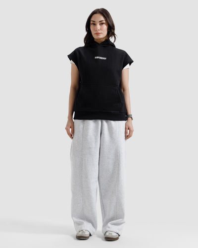 Sleeveless Raw Energy Hoodie
