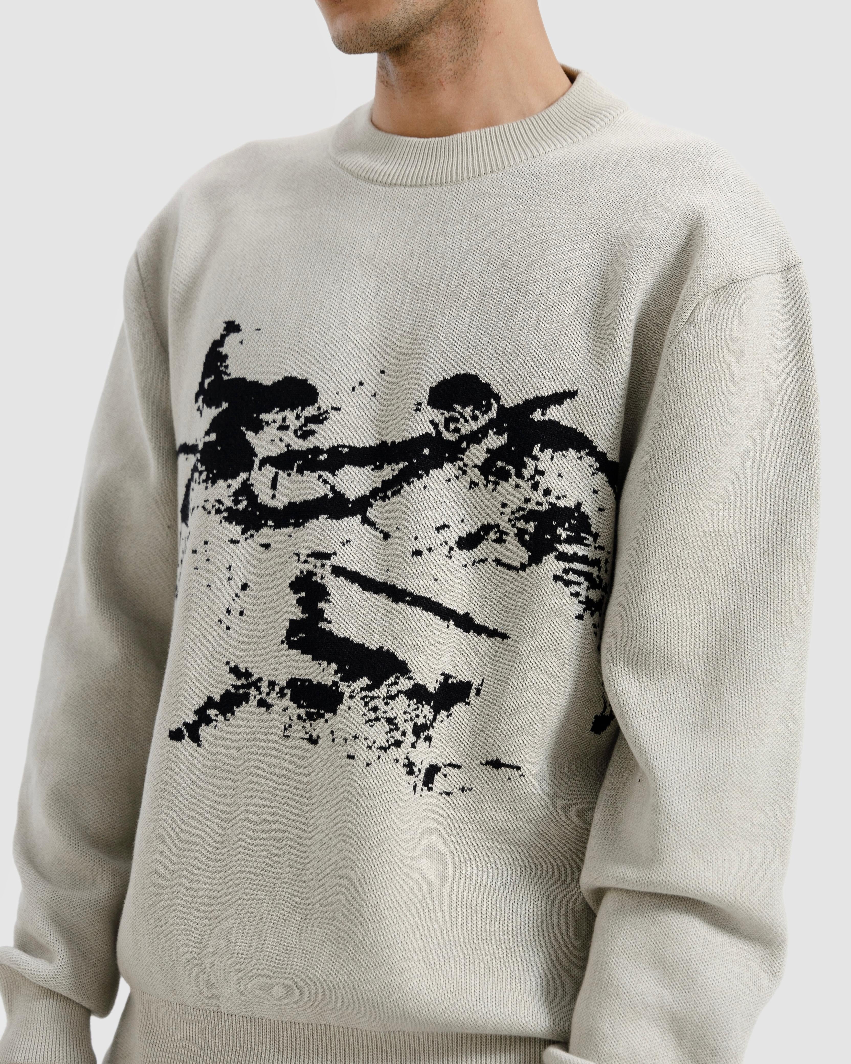 Cupid Jacquard Knitted Sweater