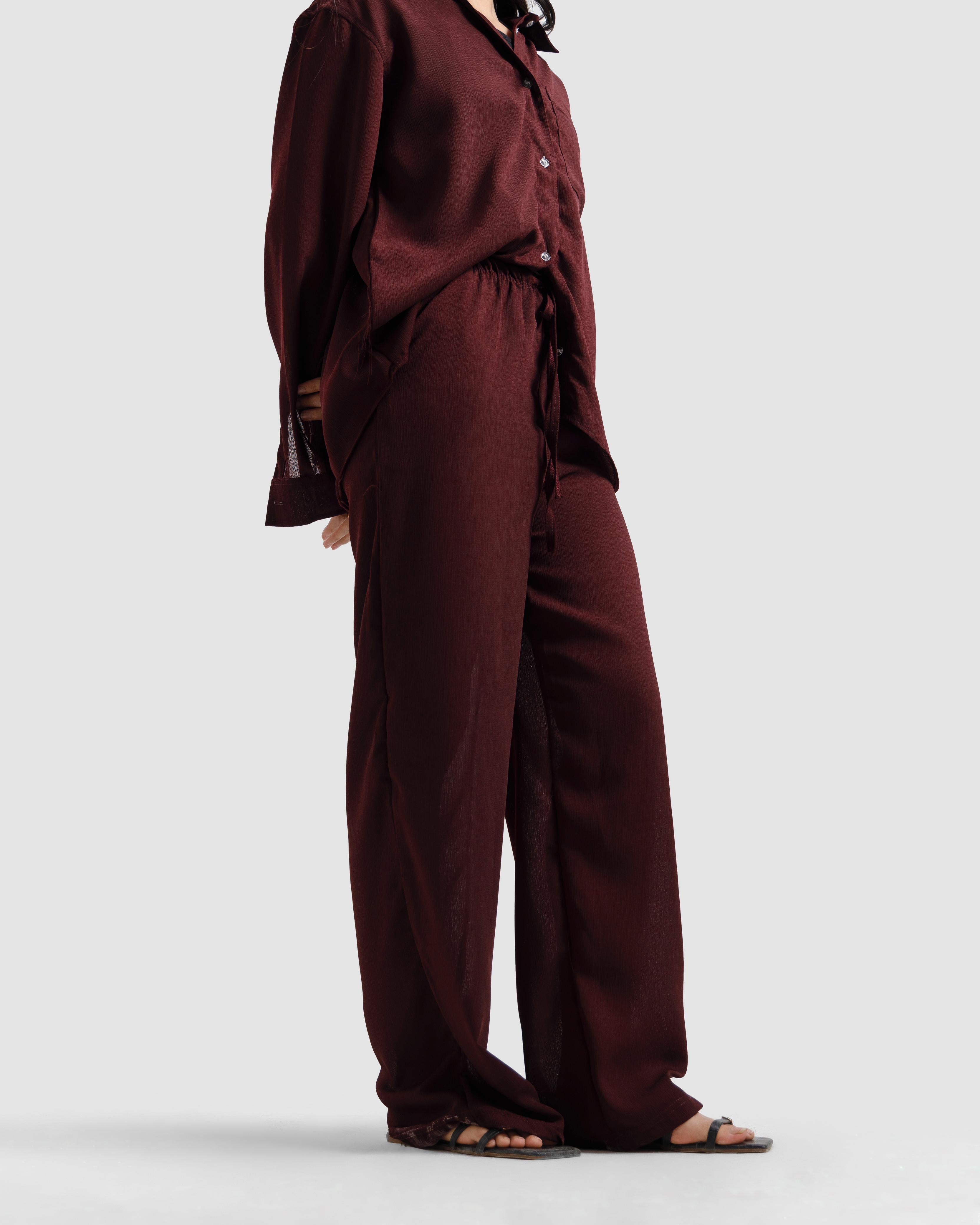 Creased Effect Co-Ord Set