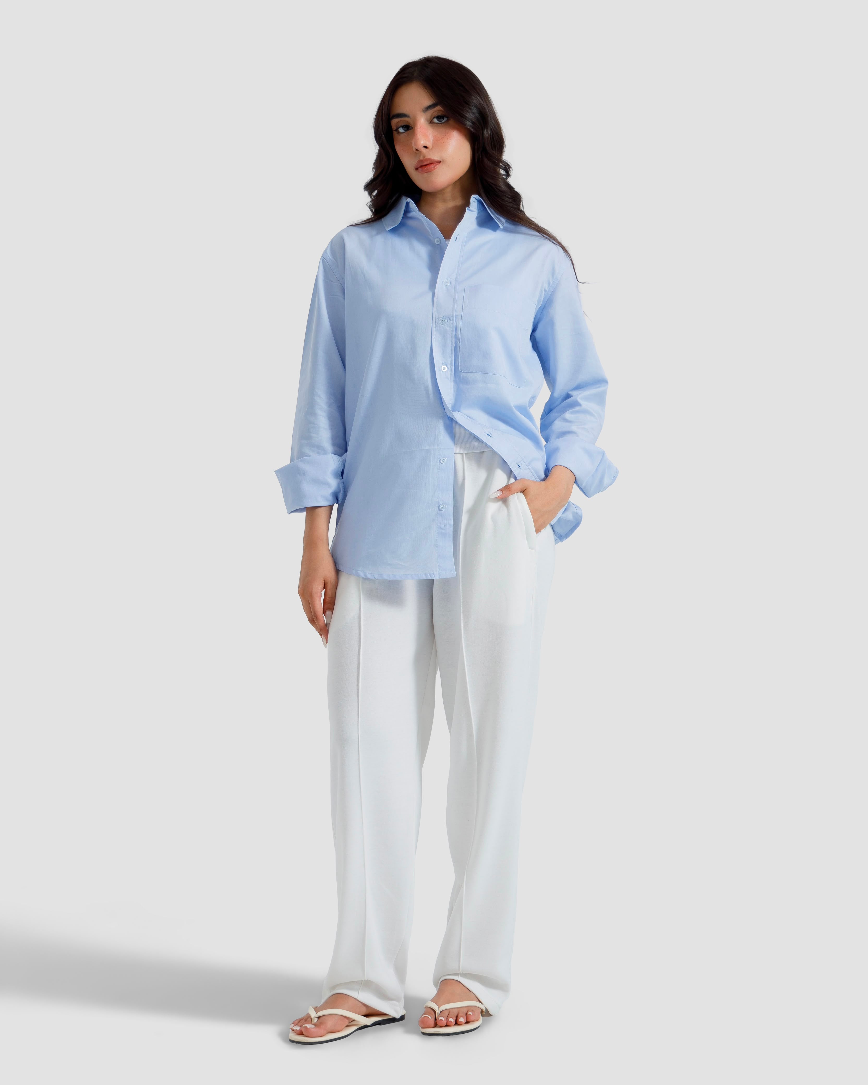 Basic Relaxed Oxford Shirt