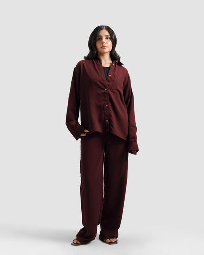 Creased Effect Co-Ord Set