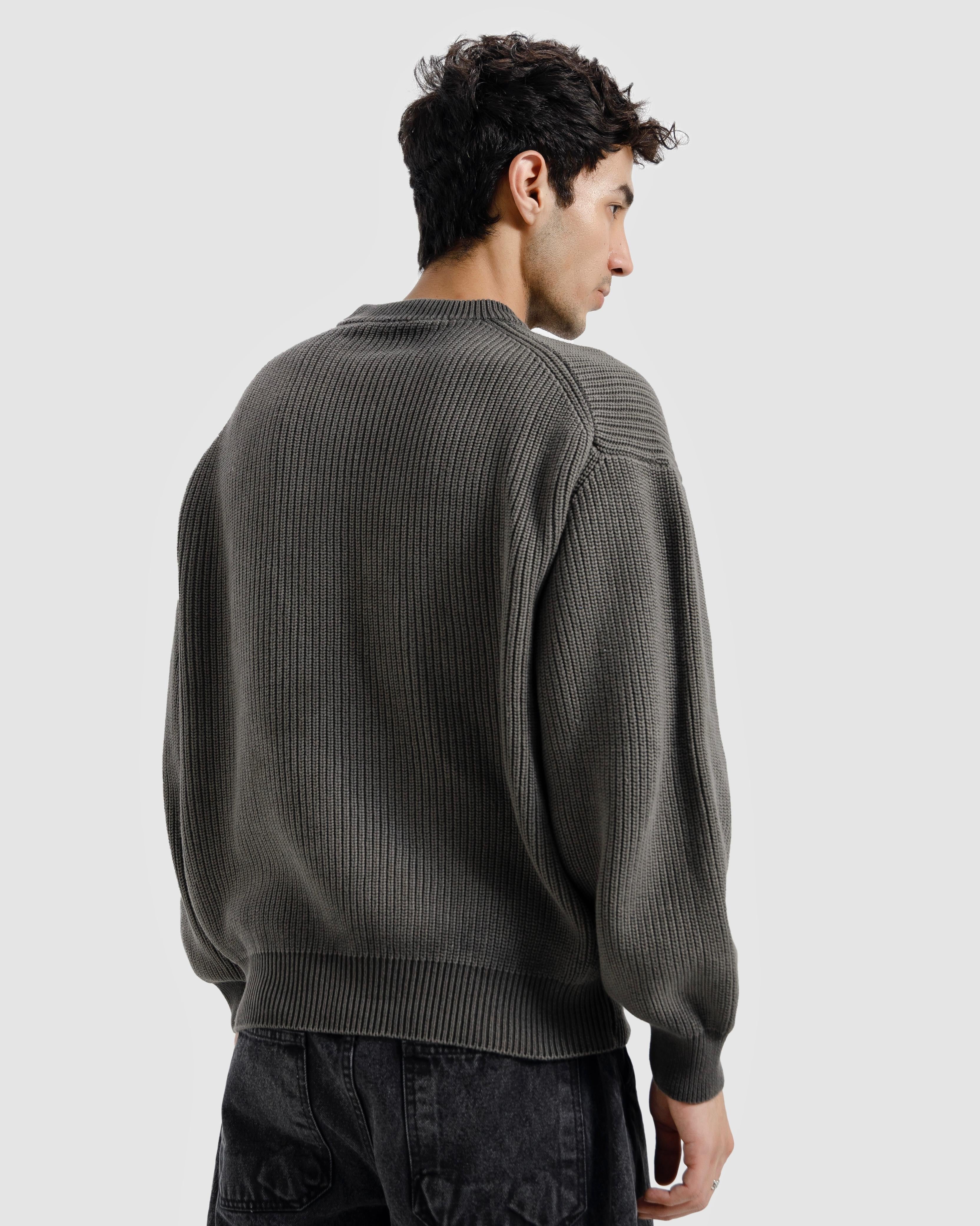Washed Knitted Sweater